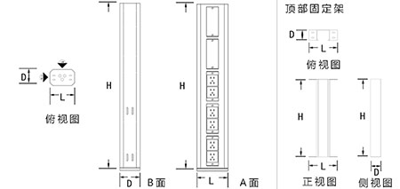 吊挂功能柱